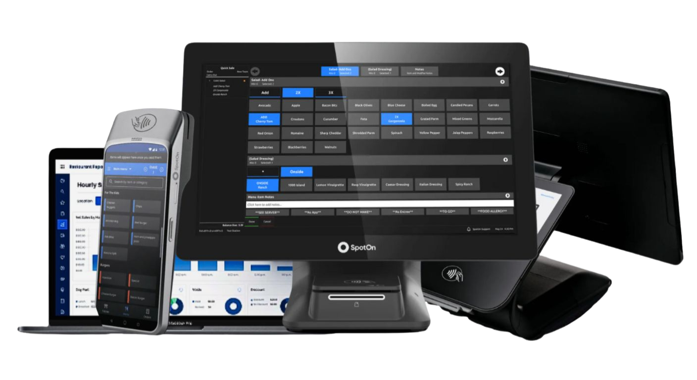 SpotOn Restaurant POS Hardware For Restaurants